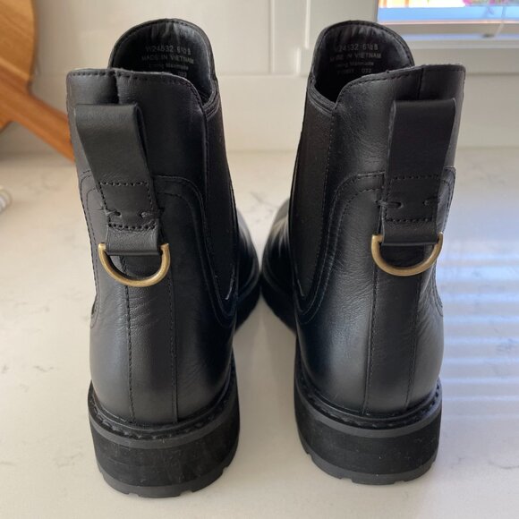 Cole Haan Grand 360 Leather Chelsea Boots 1.25" Gripper Heel Black Sz 6.5B - Picture 3 of 13